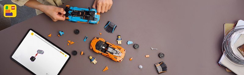 Lego Lamborghini Revuelto e Huracán STO 77238
