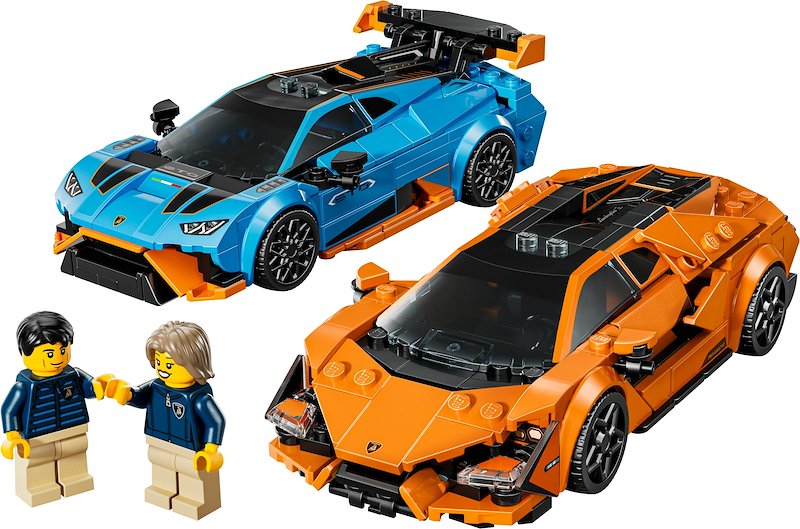 Lego Lamborghini Revuelto e Huracán STO 77238