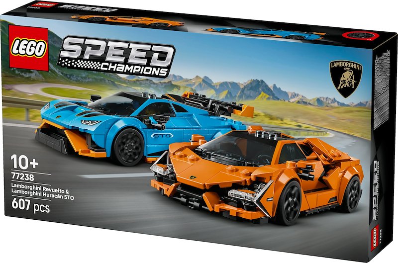 Lego Lamborghini Revuelto e Huracán STO 77238