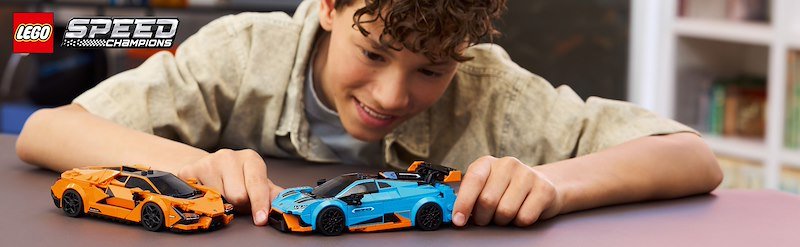 Lego Lamborghini Revuelto e Huracán STO 77238