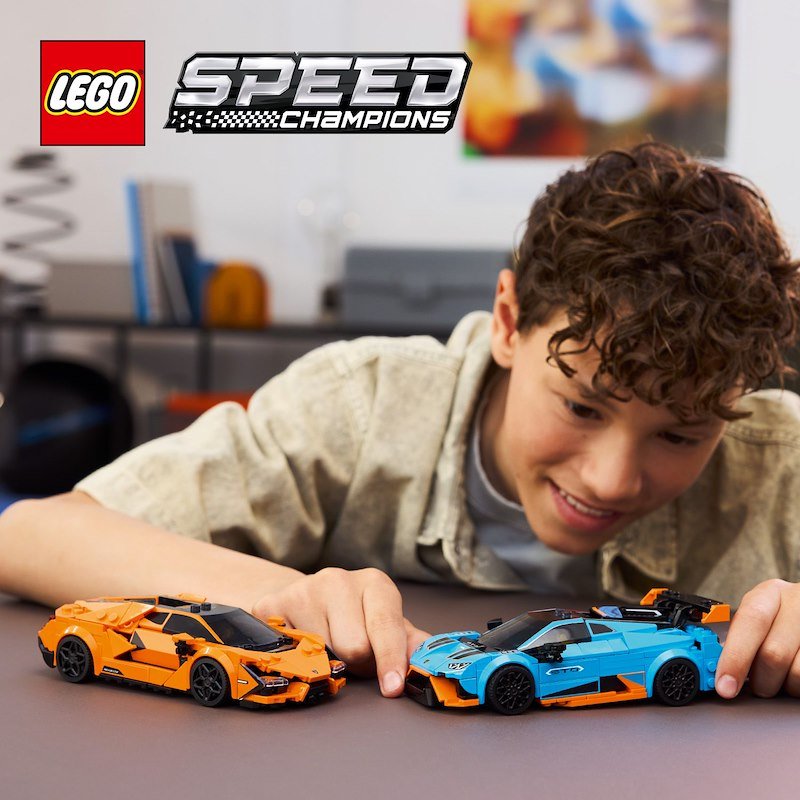 Lego Lamborghini Revuelto e Huracán STO 77238