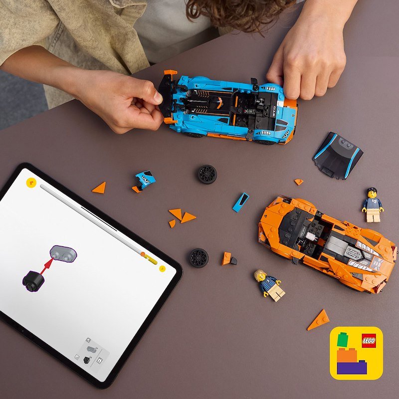 Lego Lamborghini Revuelto e Huracán STO 77238