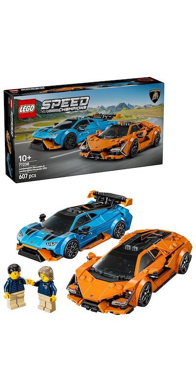 Lego Lamborghini Revuelto e Huracán STO 77238