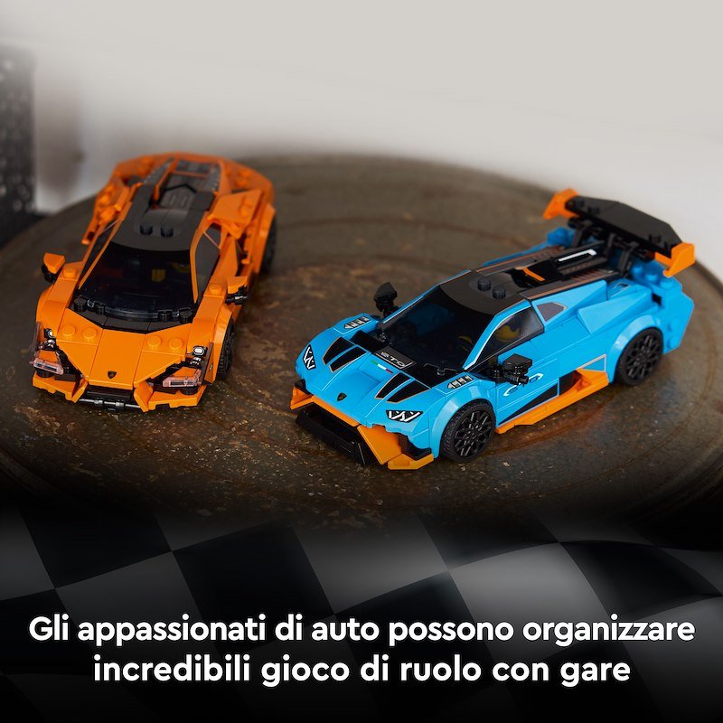Lego Lamborghini Revuelto e Huracán STO 77238