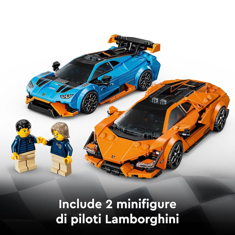 Lego Lamborghini Revuelto e Huracán STO 77238