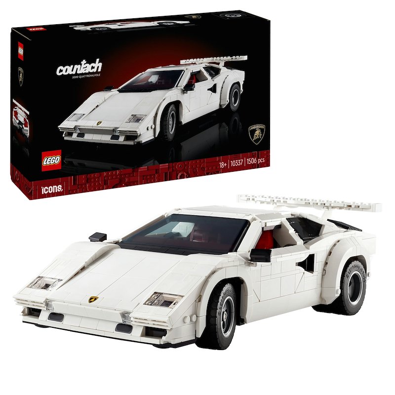 Lego® Icons Lamborghini Countach 5000 Quattrovalvole 10337