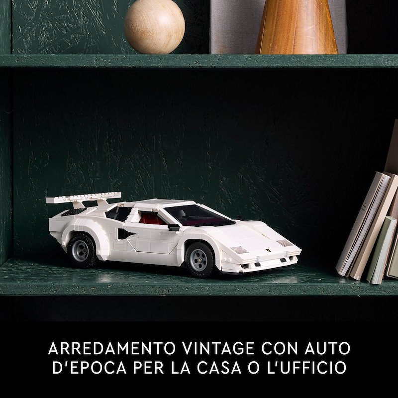 Lego® Icons Lamborghini Countach 5000 Quattrovalvole 10337