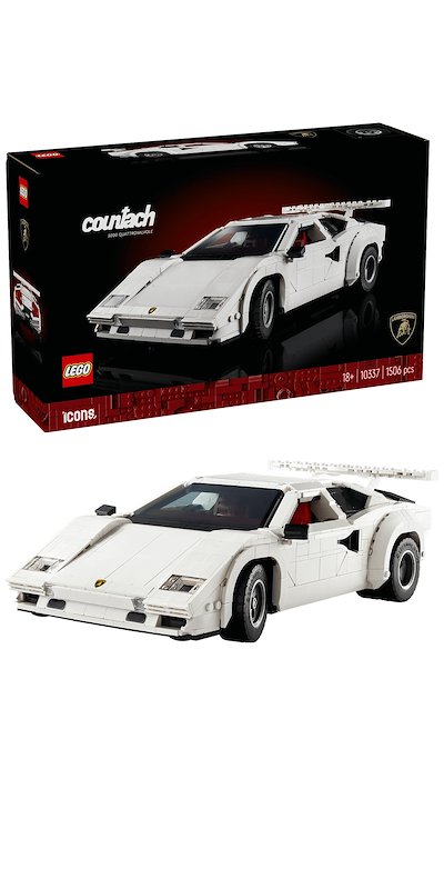 Lego® Icons Lamborghini Countach 5000 Quattrovalvole 10337