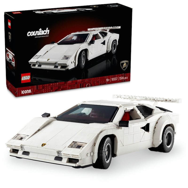 Lego® Icons Lamborghini Countach 5000 Quattrovalvole 10337