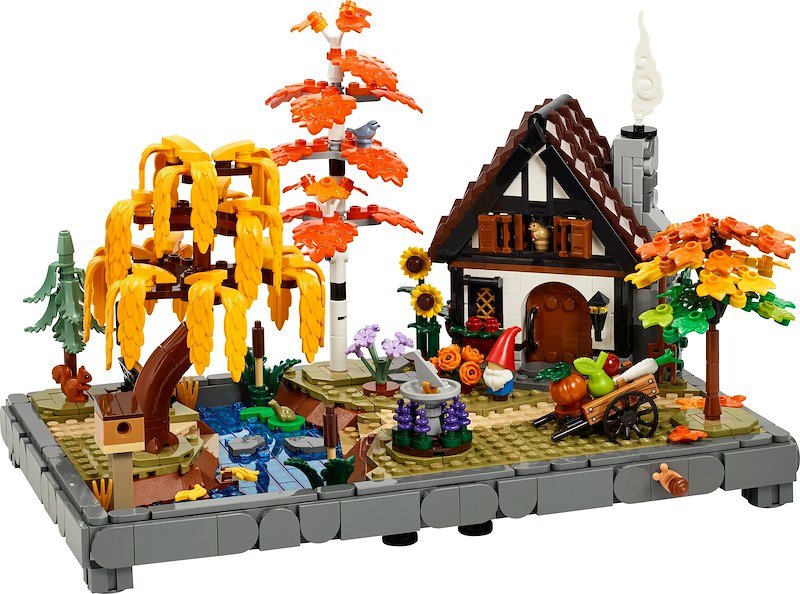 Lego GIARDINO AUTUNNALE DEL COTTAGE LEGO ICONS 11372