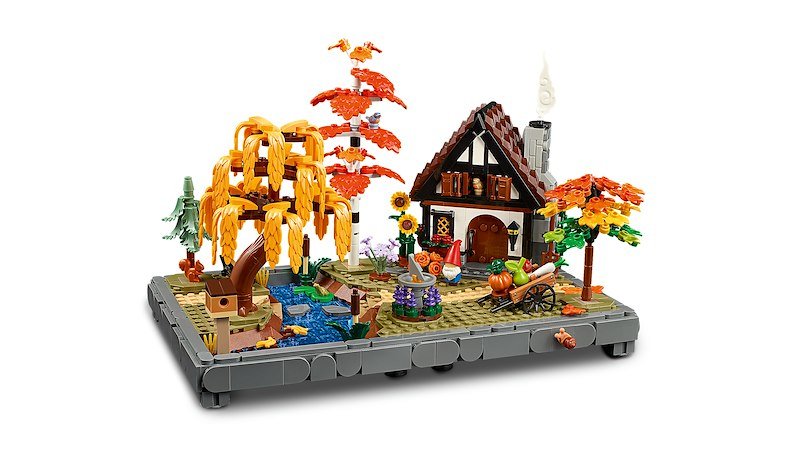 Lego GIARDINO AUTUNNALE DEL COTTAGE LEGO ICONS 11372