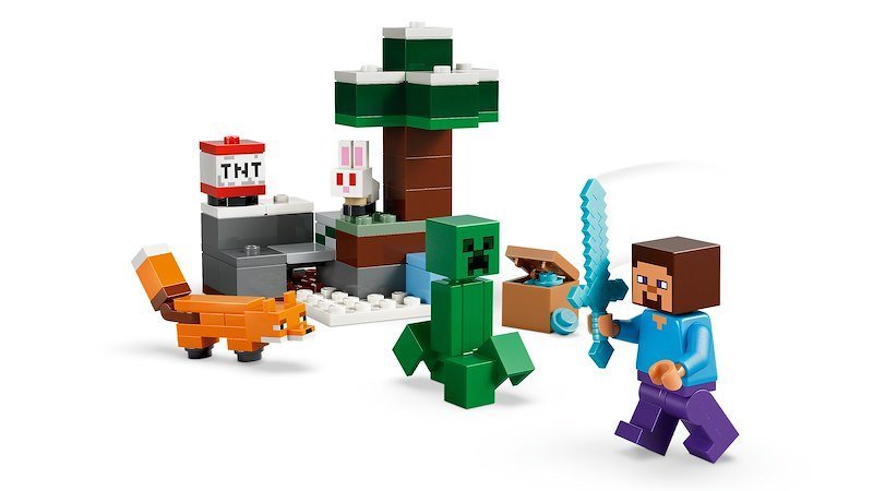 Lego® Minecraft Avventura di Steve nella taiga 21583