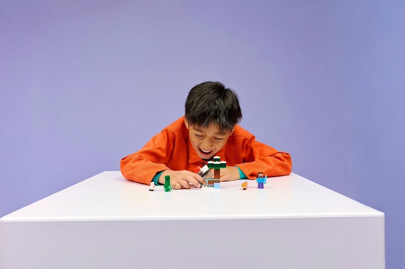 Lego® Minecraft Avventura di Steve nella taiga 21583