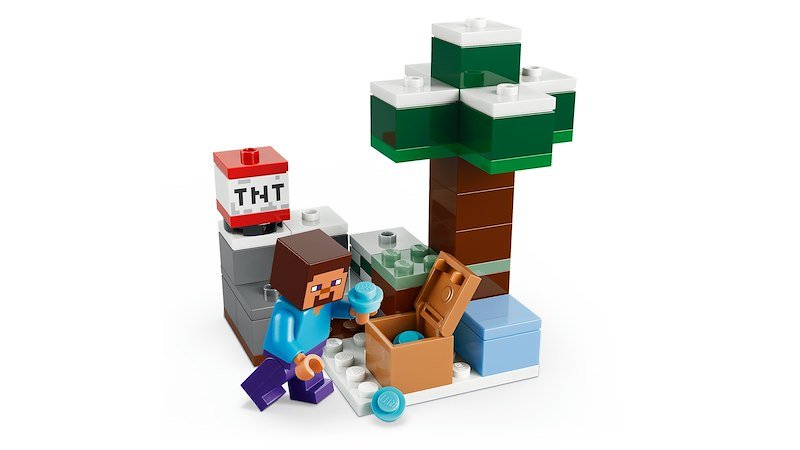 Lego® Minecraft Avventura di Steve nella taiga 21583