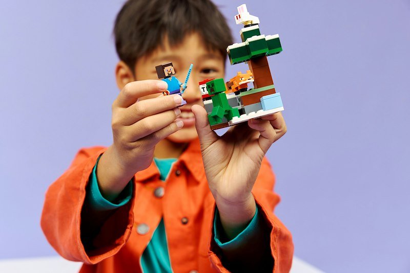 Lego® Minecraft Avventura di Steve nella taiga 21583