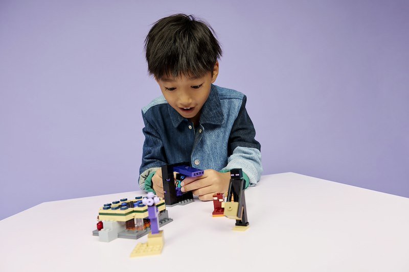 Lego Viaggio nel Portale del Nether e dell’End 21584