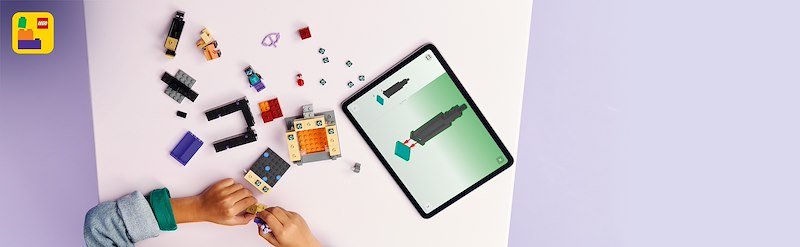 Lego Viaggio nel Portale del Nether e dell’End 21584