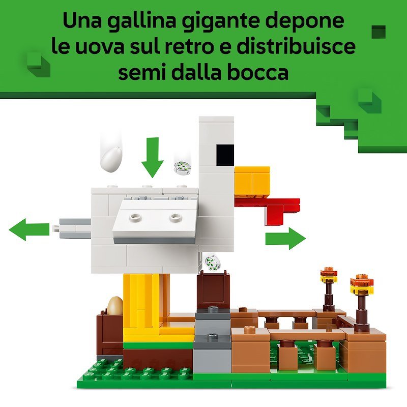 Lego® Minecraft Fattoria di galline 21585