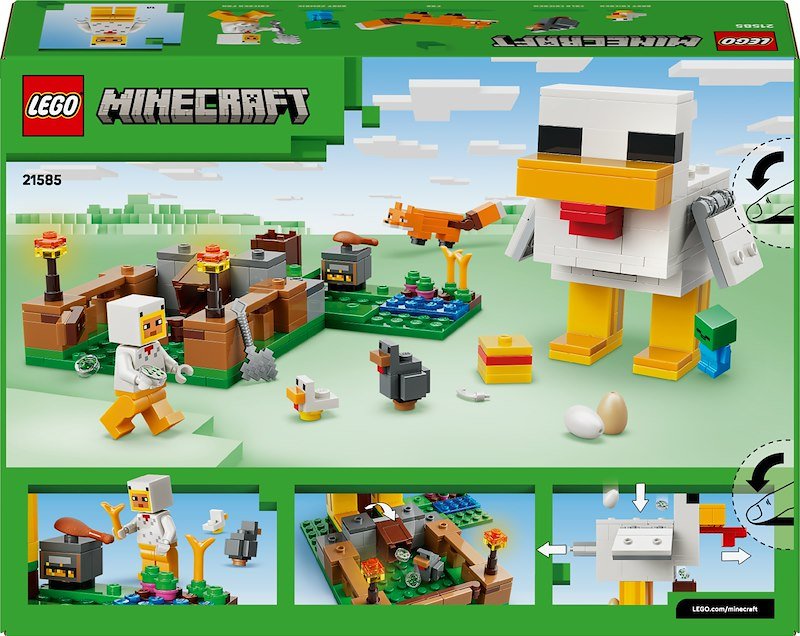 Lego® Minecraft Fattoria di galline 21585
