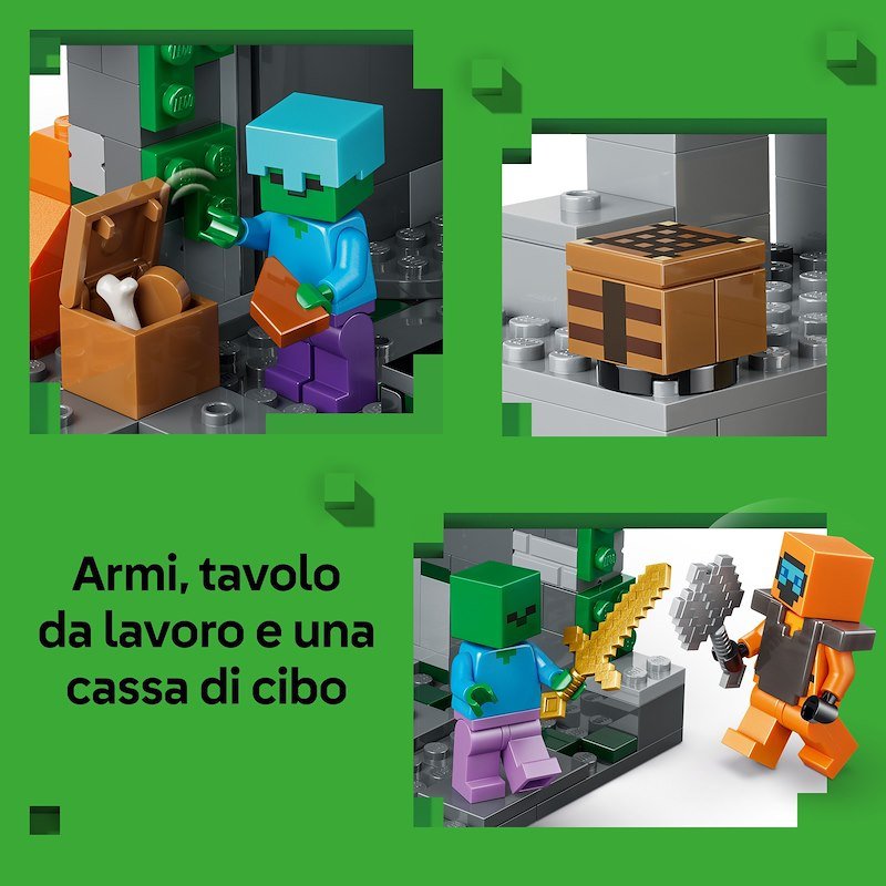 Lego® Minecraft Zombie Dungeon 21587