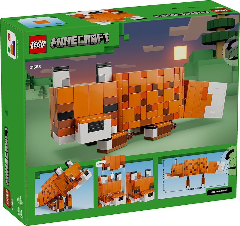 Lego®  Minecraft La Volpe 21588