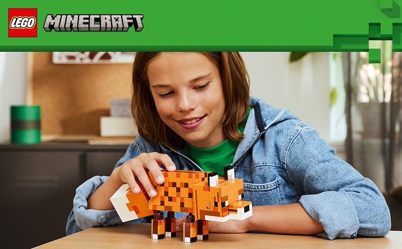 Lego®  Minecraft La Volpe 21588