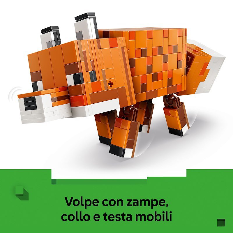 Lego®  Minecraft La Volpe 21588