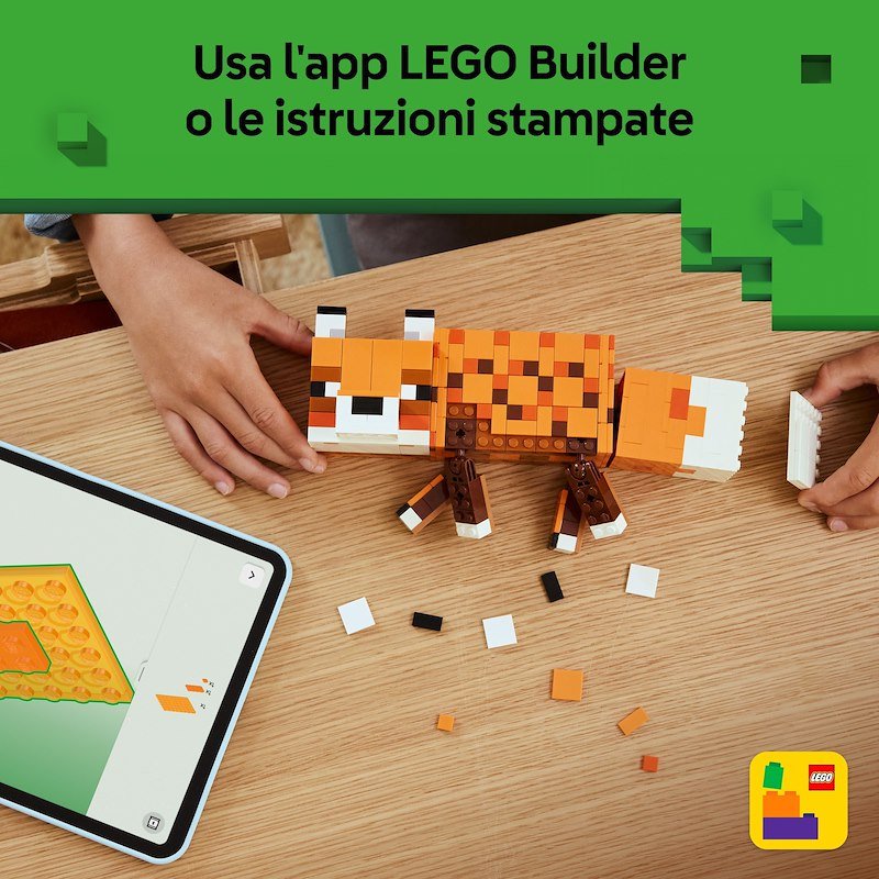 Lego®  Minecraft La Volpe 21588