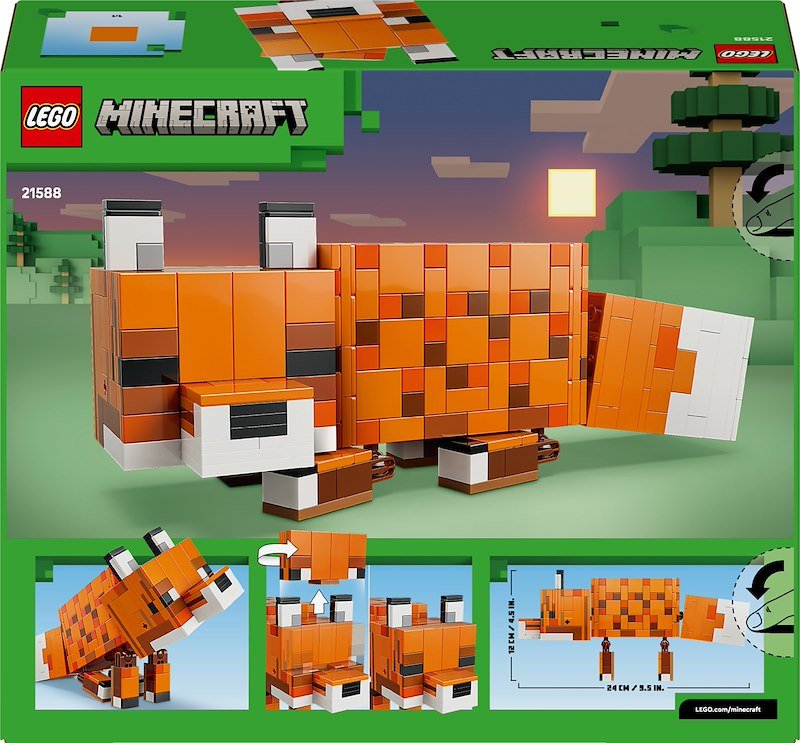 Lego®  Minecraft La Volpe 21588