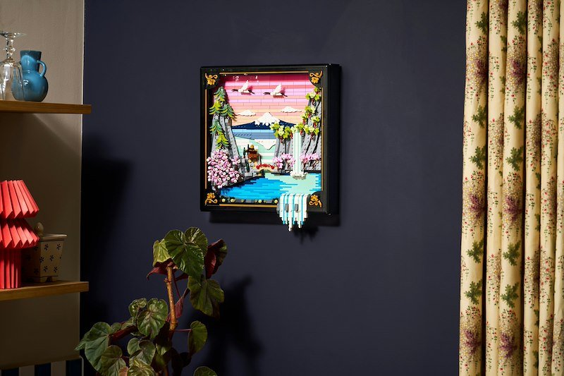 Lego ART Paesaggio giapponese con ciliegi fioriti 31218