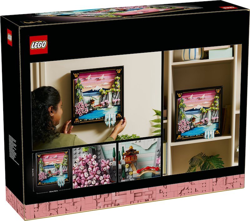 Lego ART Paesaggio giapponese con ciliegi fioriti 31218