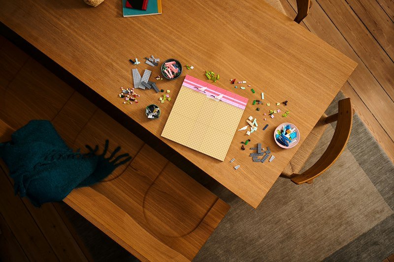 Lego ART Paesaggio giapponese con ciliegi fioriti 31218