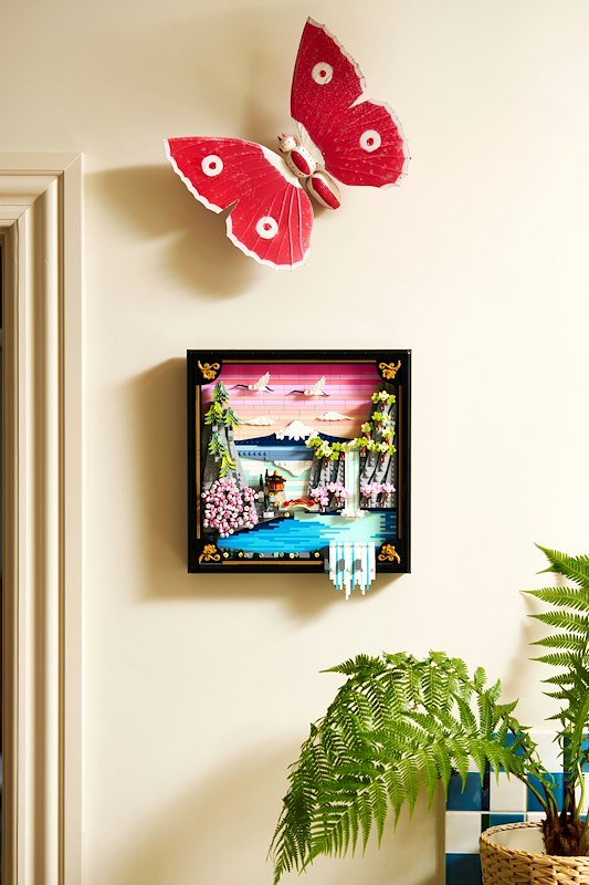 Lego ART Paesaggio giapponese con ciliegi fioriti 31218