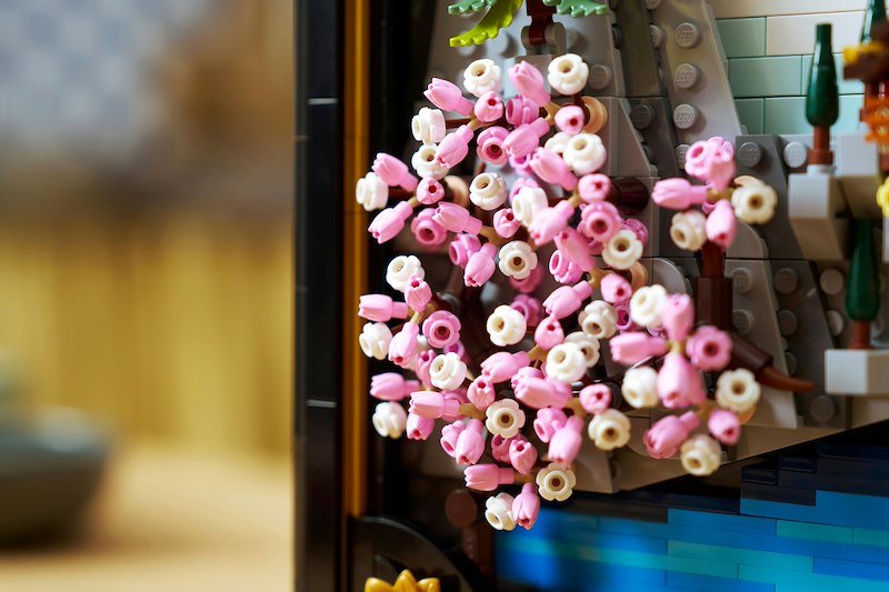 Lego ART Paesaggio giapponese con ciliegi fioriti 31218