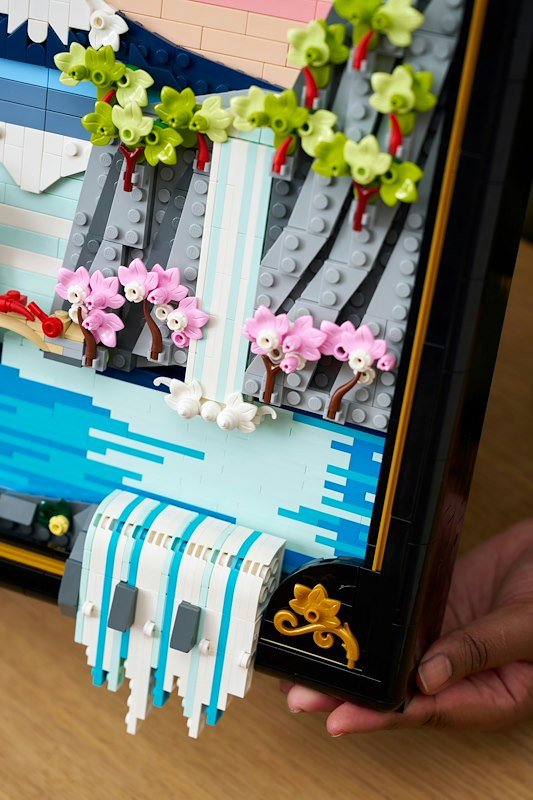 Lego ART Paesaggio giapponese con ciliegi fioriti 31218