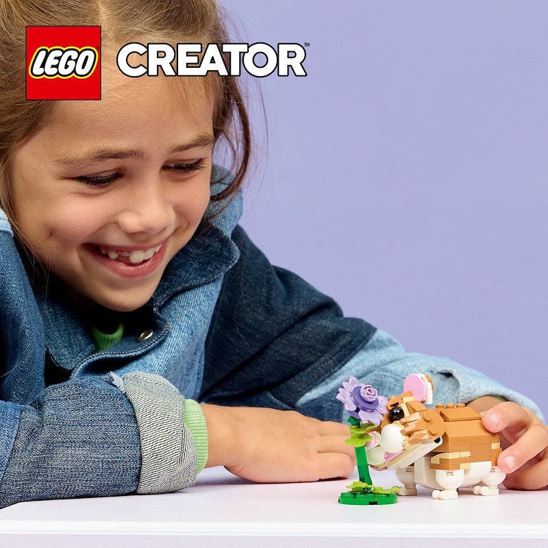 Lego® Criceto con Fiore Creator 1376