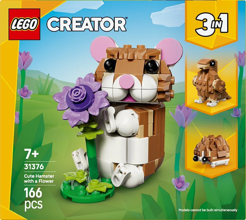 Lego® Criceto con Fiore Creator 1376