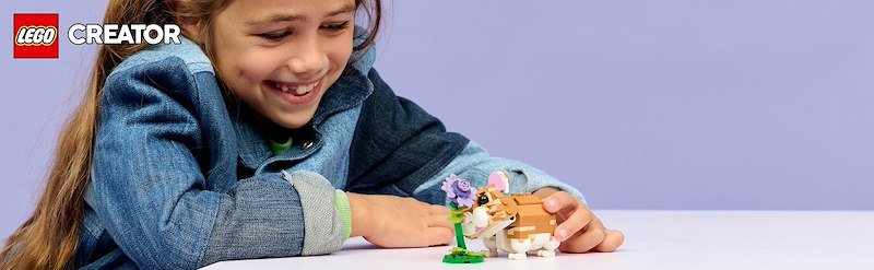 Lego® Criceto con Fiore Creator 1376