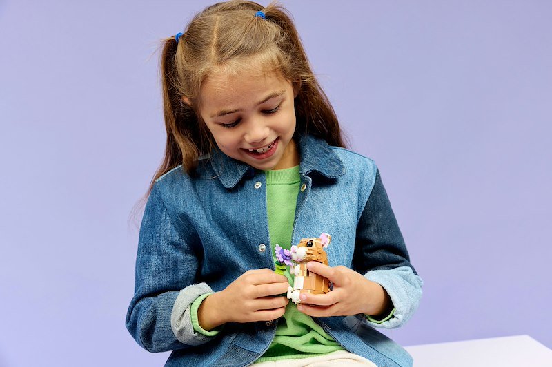 Lego® Criceto con Fiore Creator 1376