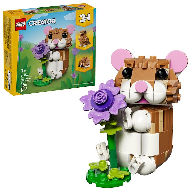 Lego® Criceto con Fiore Creator 1376