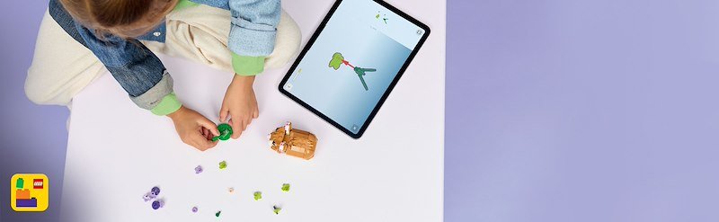 Lego® Criceto con Fiore Creator 1376