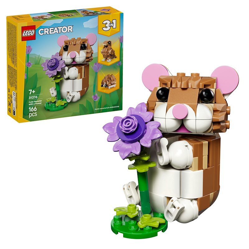 Lego® Criceto con Fiore Creator 1376