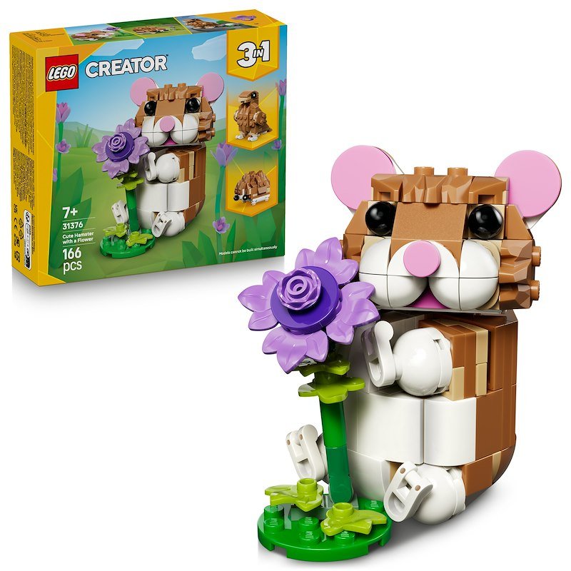 Lego® Criceto con Fiore Creator 1376