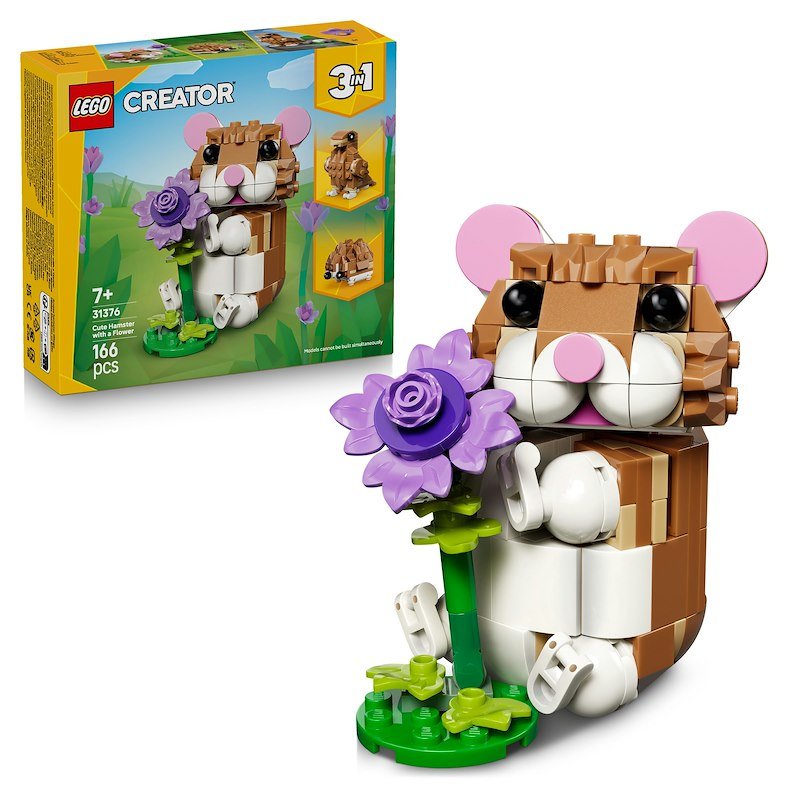 Lego® Criceto con Fiore Creator 1376