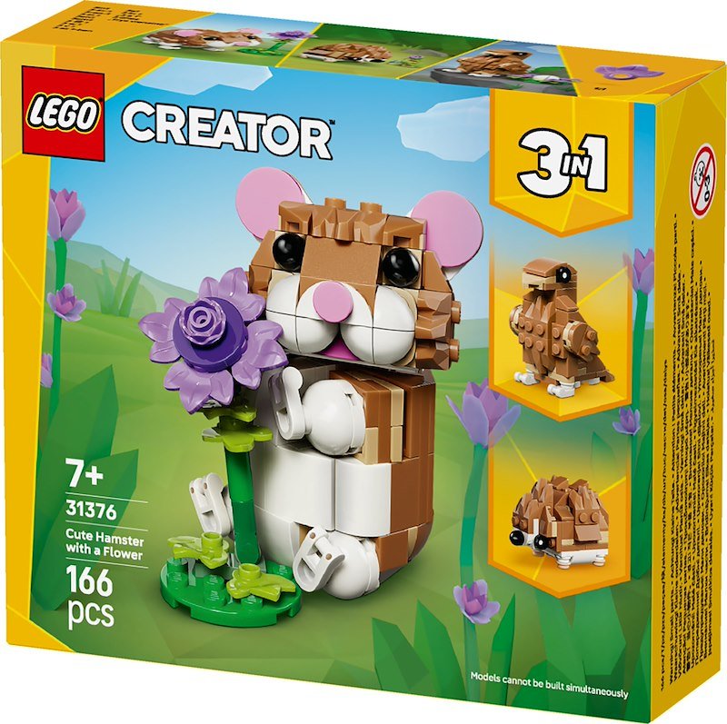 Lego® Criceto con Fiore Creator 1376