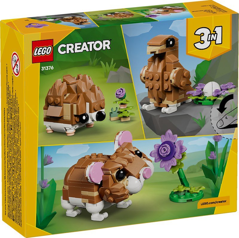 Lego® Criceto con Fiore Creator 1376