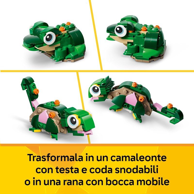Lego®  Tartaruga con un fiore di ninfea Creator 31377