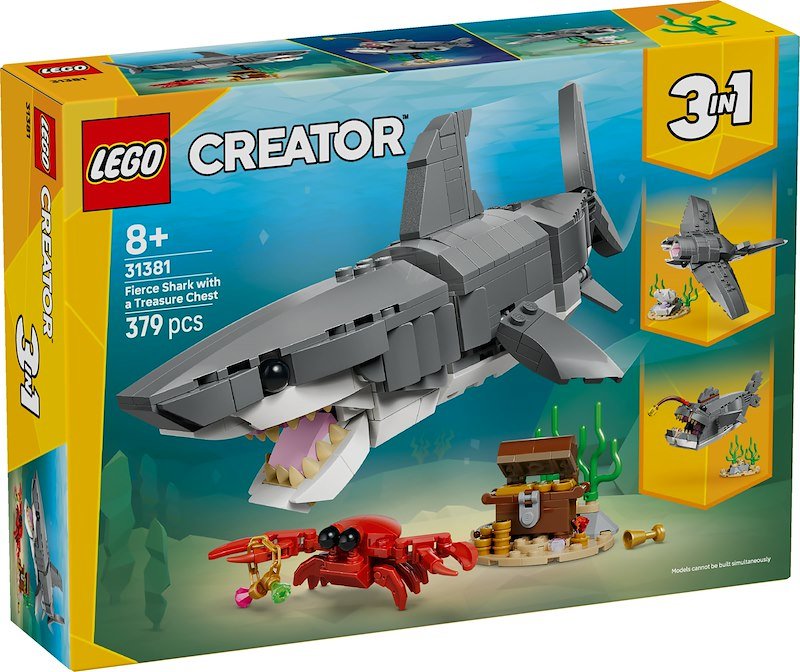 Lego® squalo cons crigno tesoro 31381