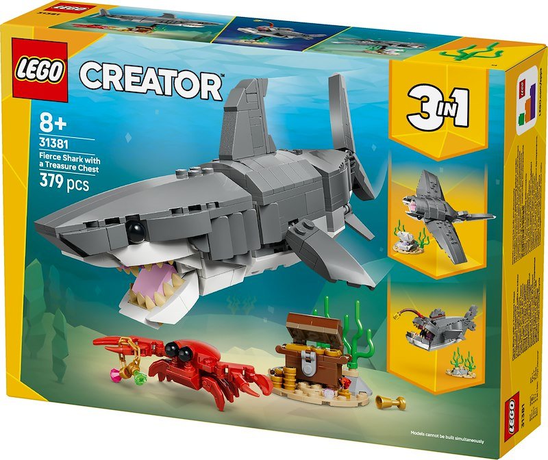 Lego® squalo cons crigno tesoro 31381
