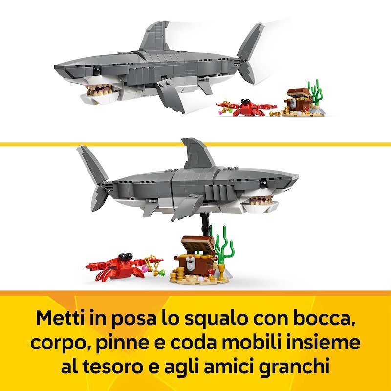 Lego® squalo cons crigno tesoro 31381